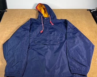 Vintage 90s Woolrich Anorak Jacket / Size Medium / Made in USA