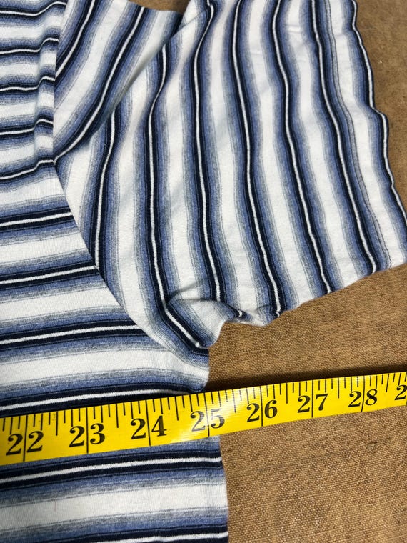 Vintage 2000's Gap Striped Pattern Basic 100% Cot… - image 5