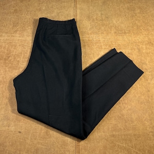 50s Black Slacks - Etsy
