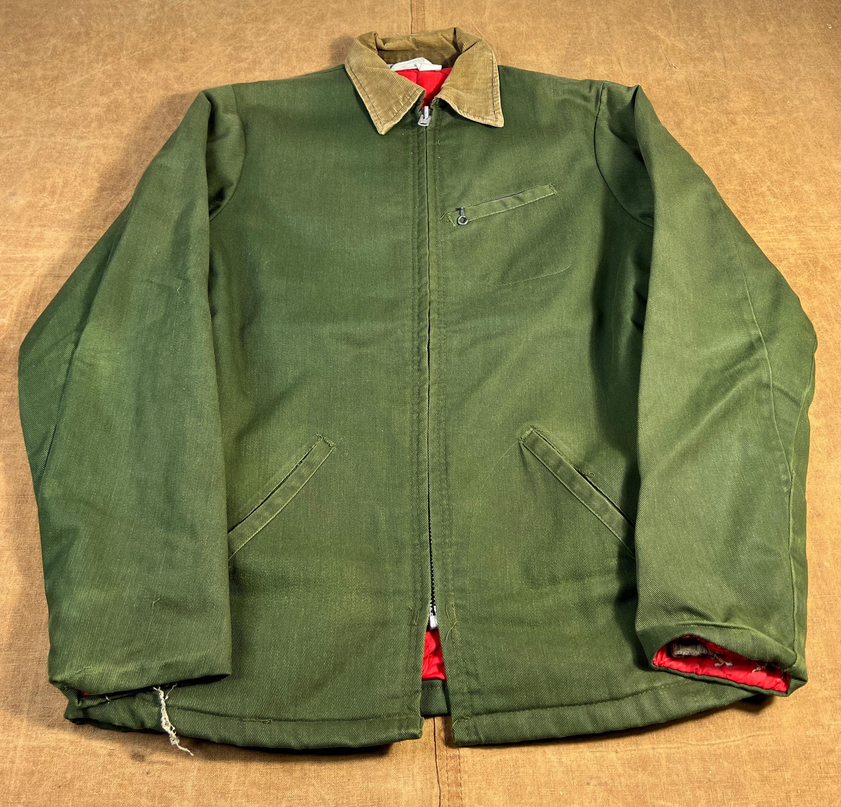 60s Mens Zipper Jacket - Etsy