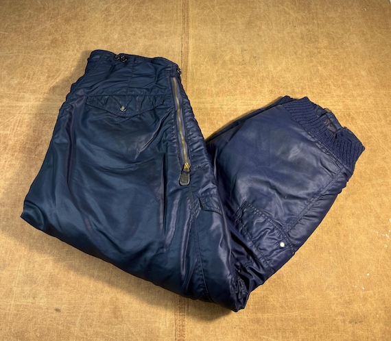Vintage 50's USAF D-1A Heavy Flying Trouser Military Army Navy