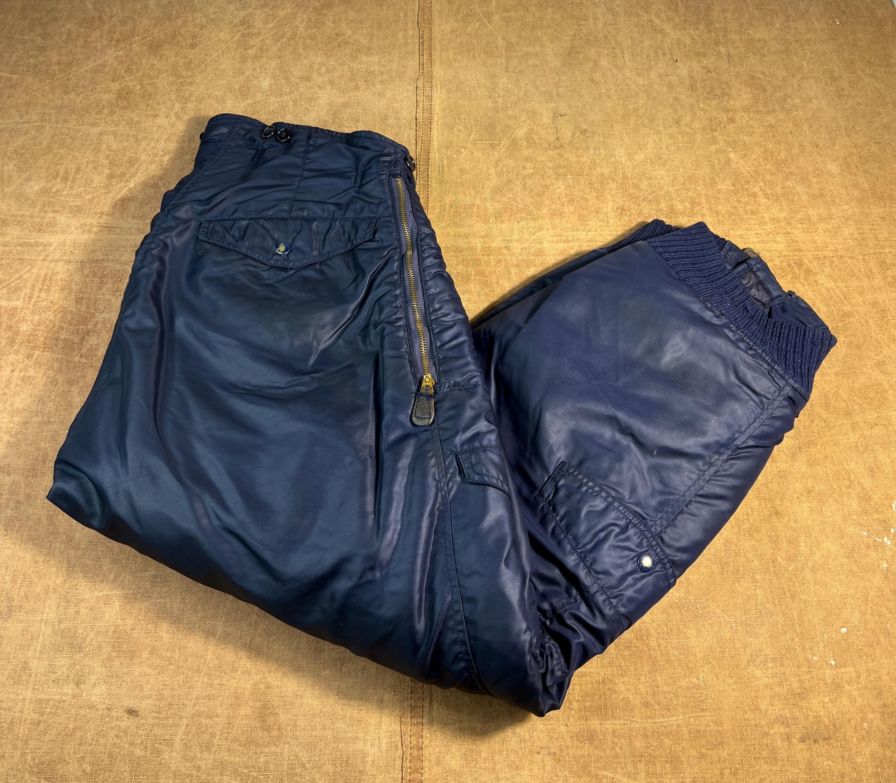 Vintage 50's USAF D-1A Heavy Flying Trouser Military Army Navy