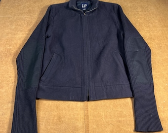 Vintage 90s GAP Track Jacket Mens XL Navy Blue Full Zip - Etsy