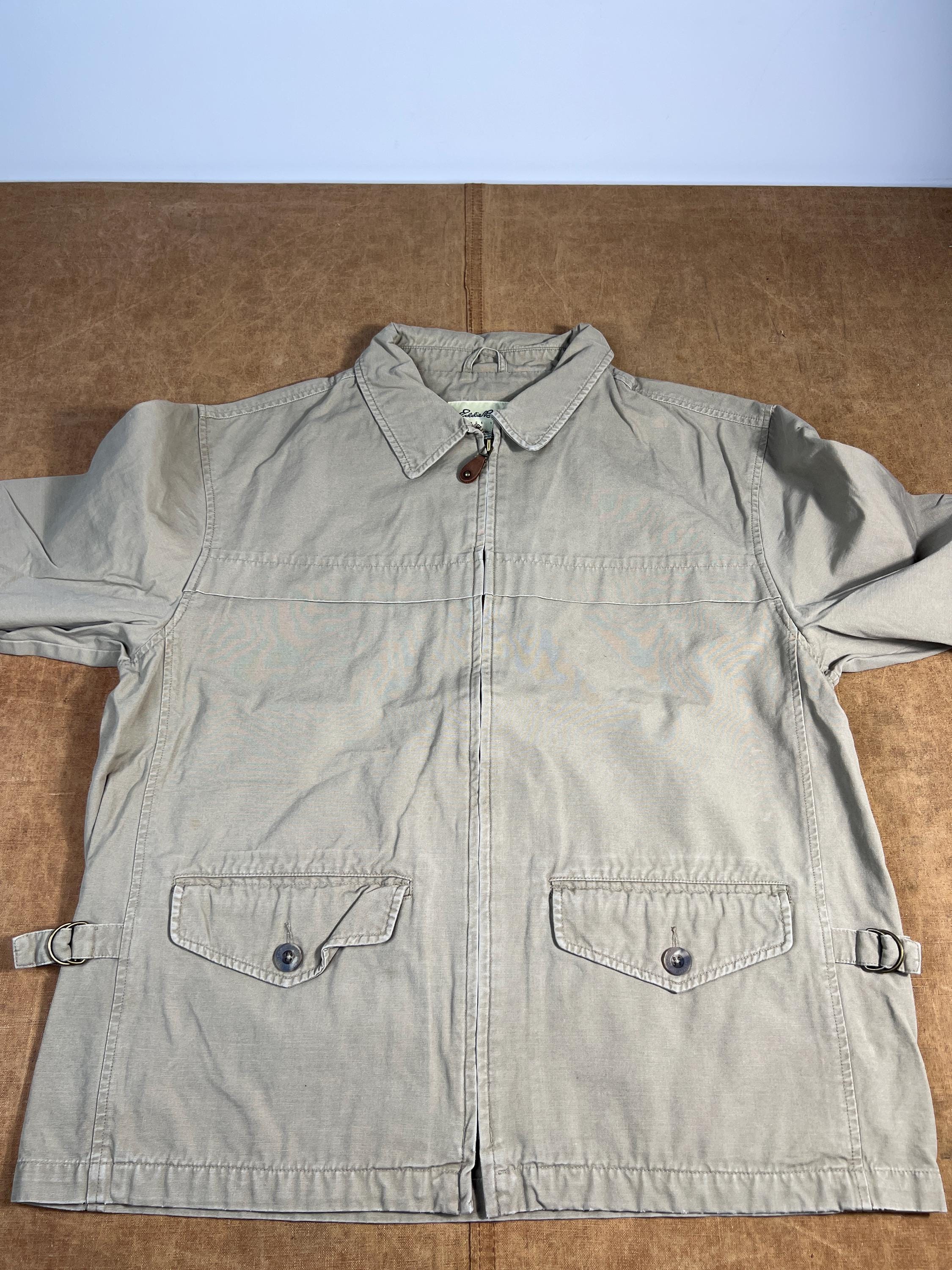 Vintage 90's Eddie Bauer Two Pocket Field Hunting Utility Canvas