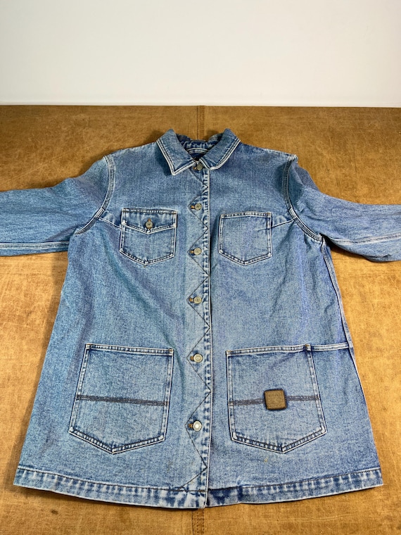 90～00s LAUREN JEANS denim jkt Vintage 90's Lauren Jeans Polo Ralph Lauren Four Pocket Chore