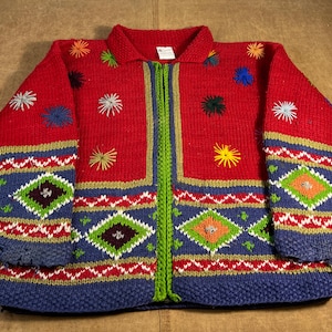 80s Ecuador Sweater - Etsy