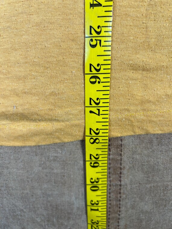 Vintage 70's Target Basic Blank Single Stitch Cot… - image 7