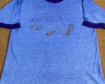 70年代ヴィンテージR Crumb Tシャツ / 1967年 Keep on Truckin