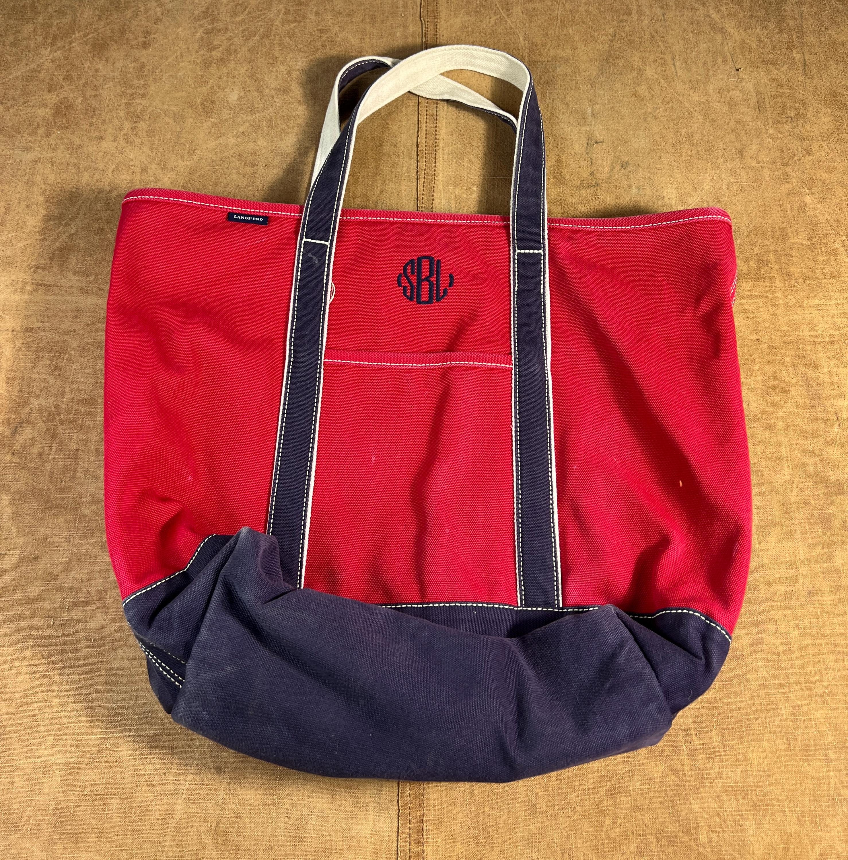 90S LANDS´END TOTE BAG 【公式通販】