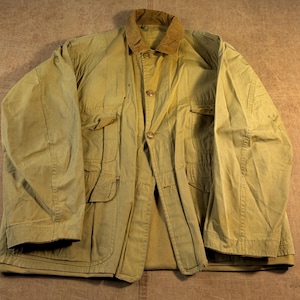 Vintage Red Head Hunting Jacket - Etsy