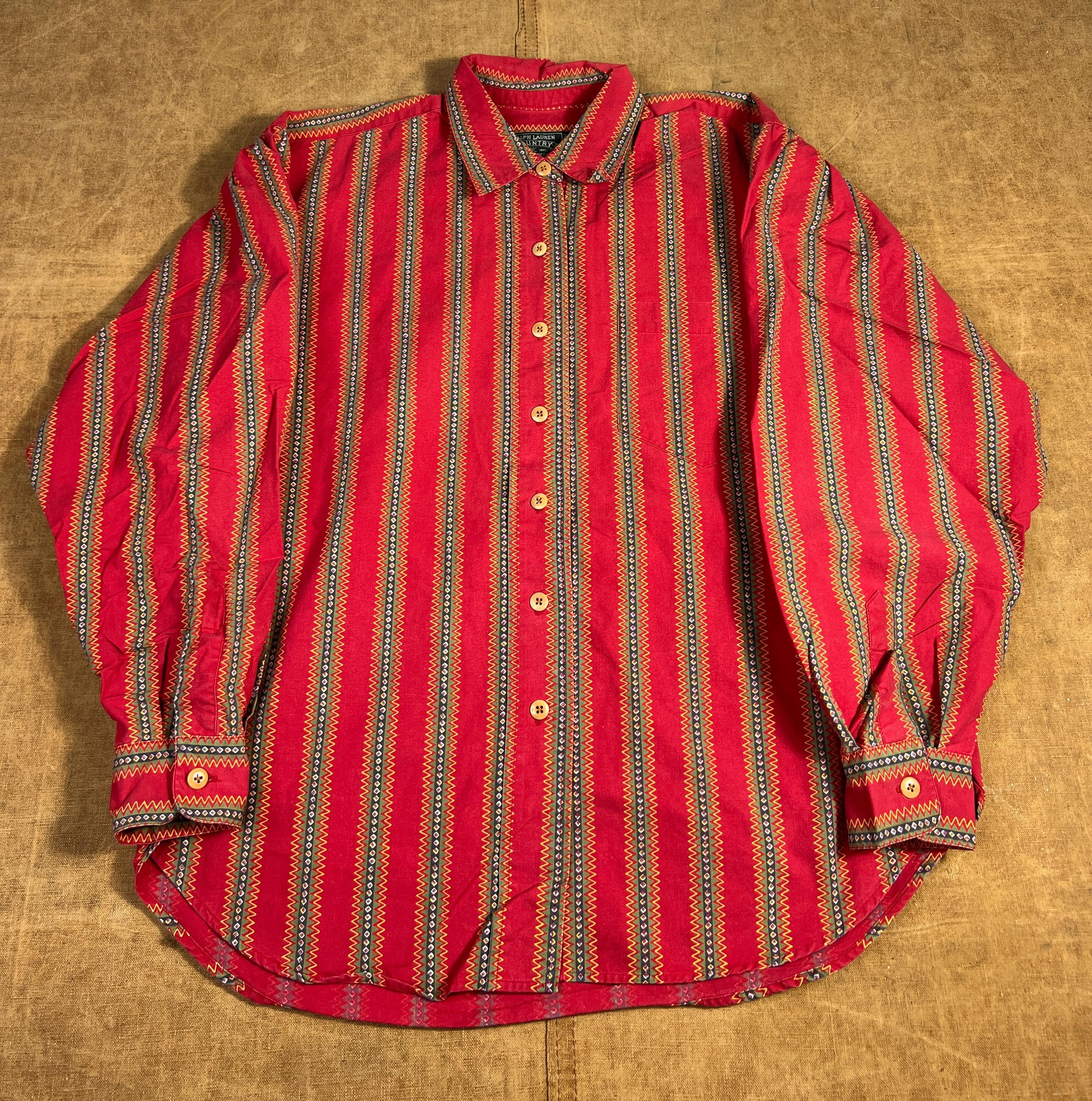 Ralph Lauren Aztec Shirt - Etsy Ralph Lauren Aztec Shirt - Etsy