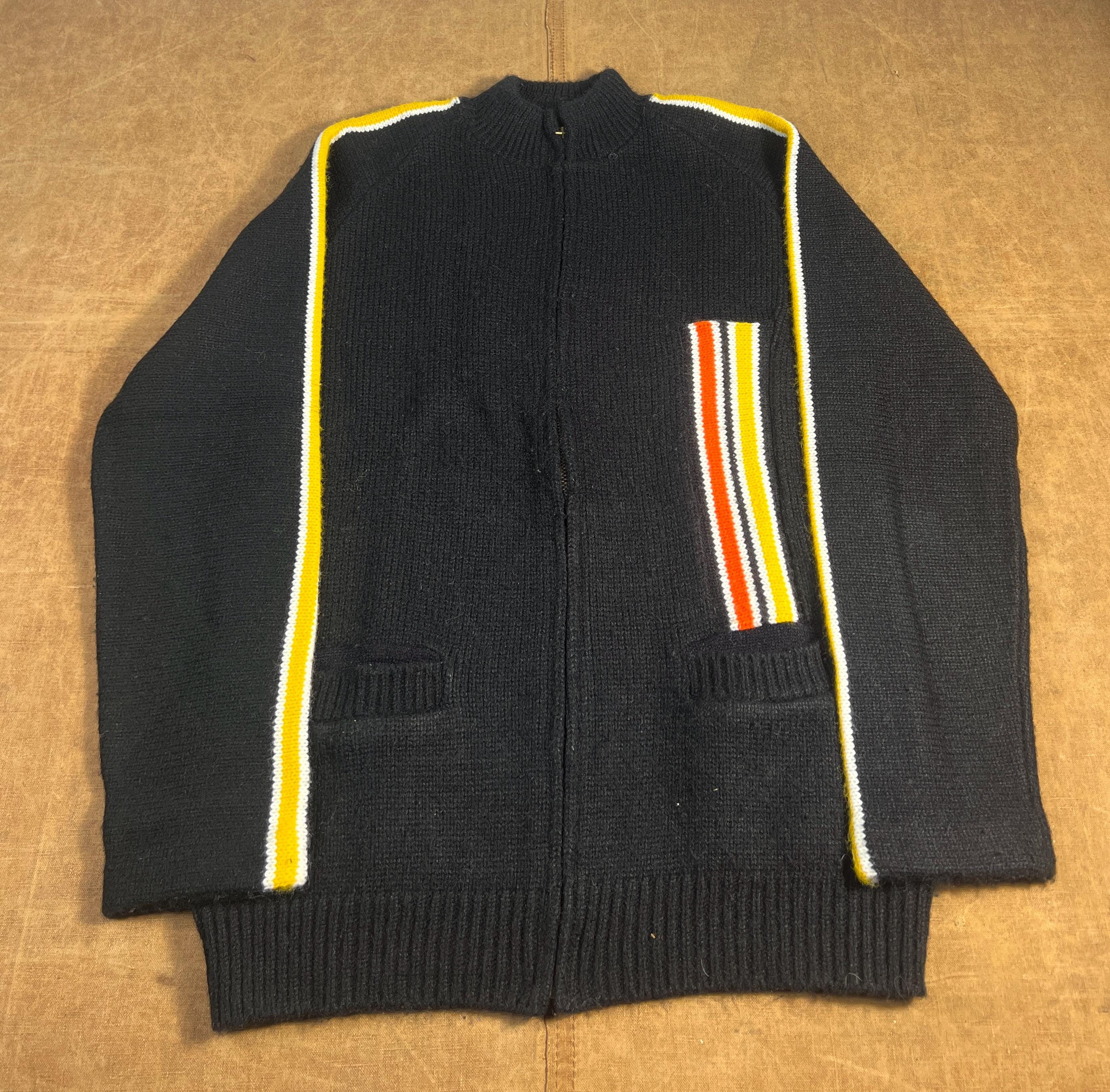 Two Way Zip Sweater Vintage - Etsy