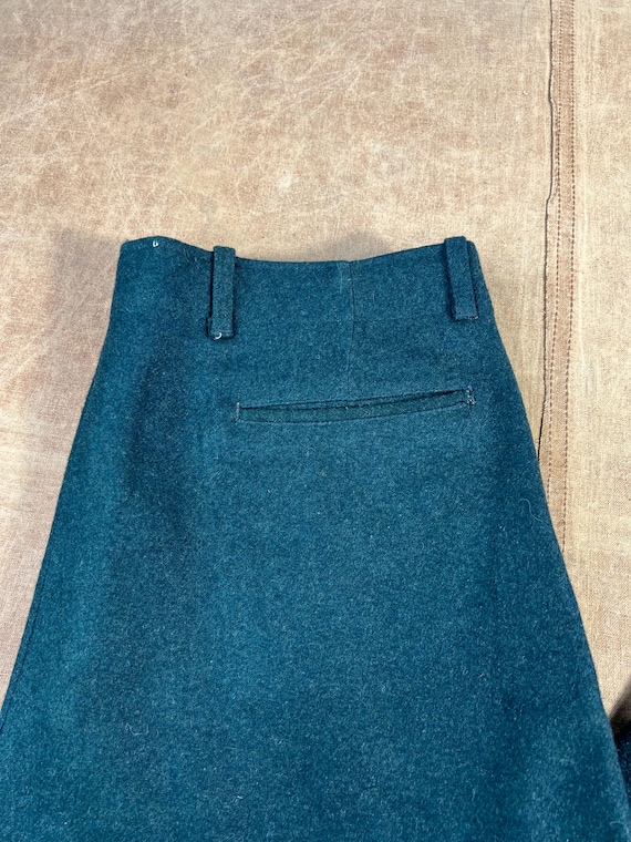 Vintage 50's 60's Genuine Boat Sail Drill Regular Fit Talon Zipper