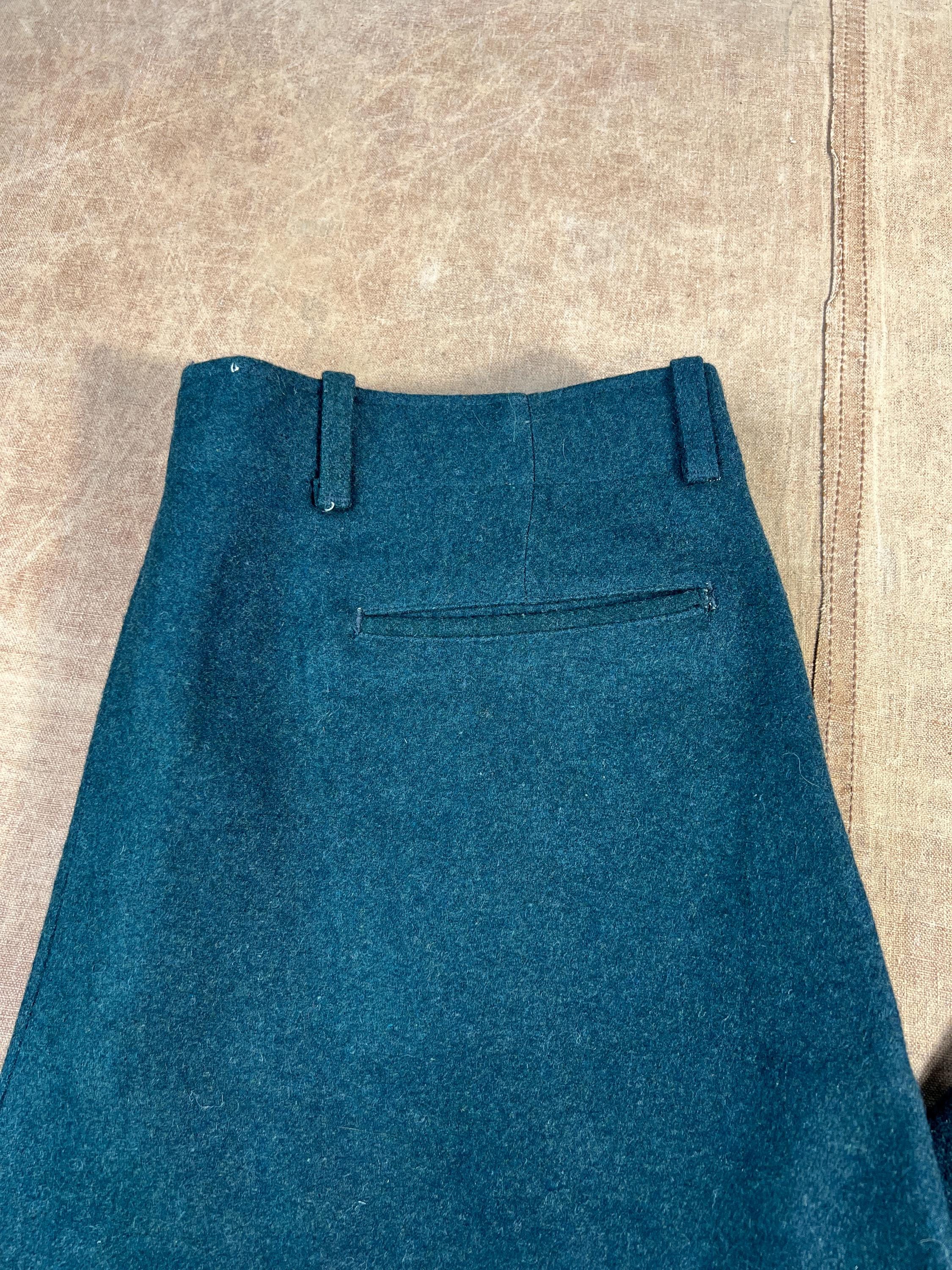 Vintage 50's 60's Genuine Boat Sail Drill Regular Fit Talon Zipper