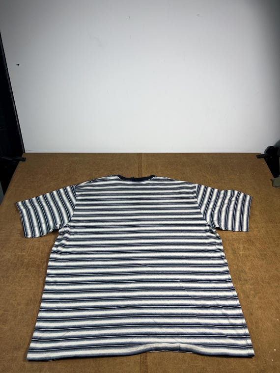Vintage 2000's Gap Striped Pattern Basic 100% Cot… - image 3