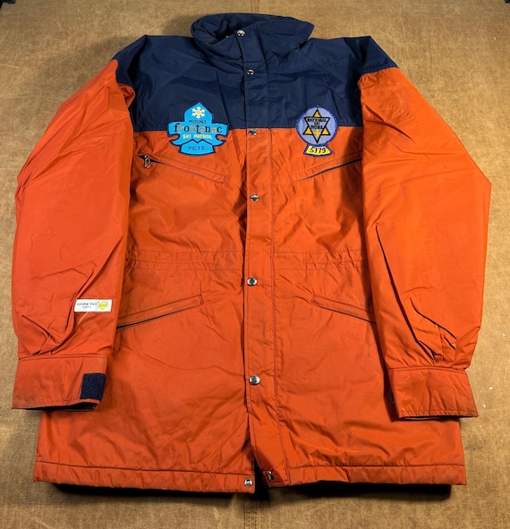 Vintage 80's Blue Label the North Face Four Pocket Ski Patrol Made