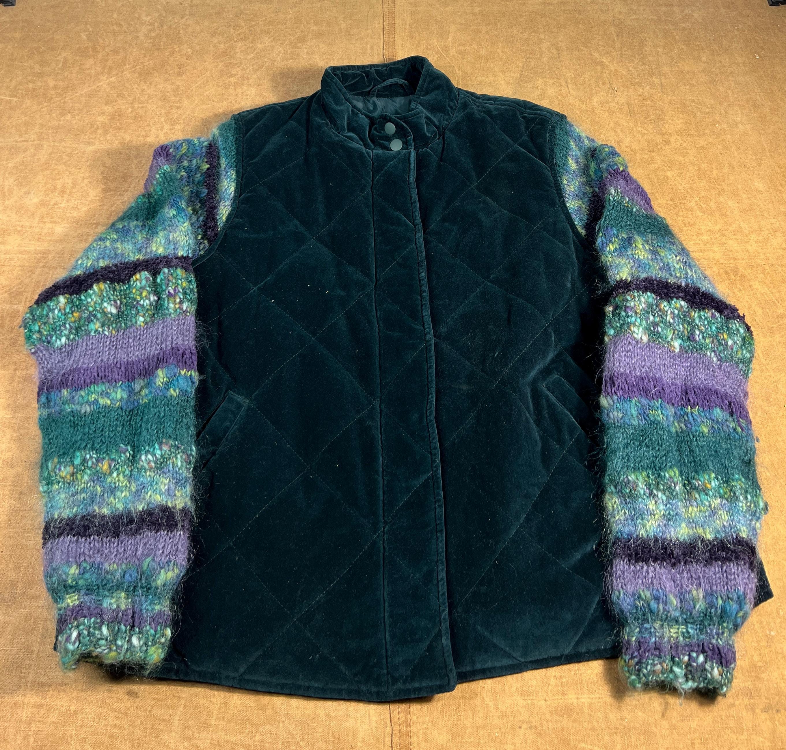 Two Way Zip Sweater Vintage - Etsy
