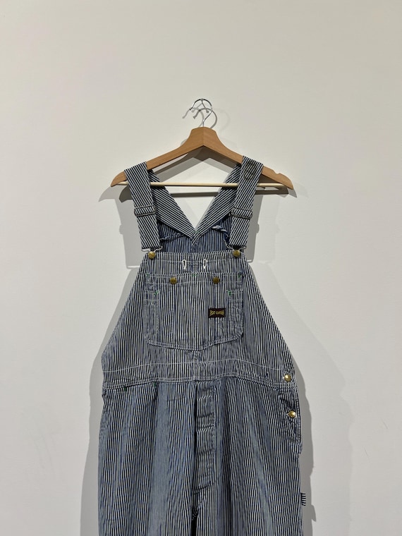 60s Bigsmith 総柄 overall Vintage 60's 70's Big Smith Striped Pattern Union Made Workwear