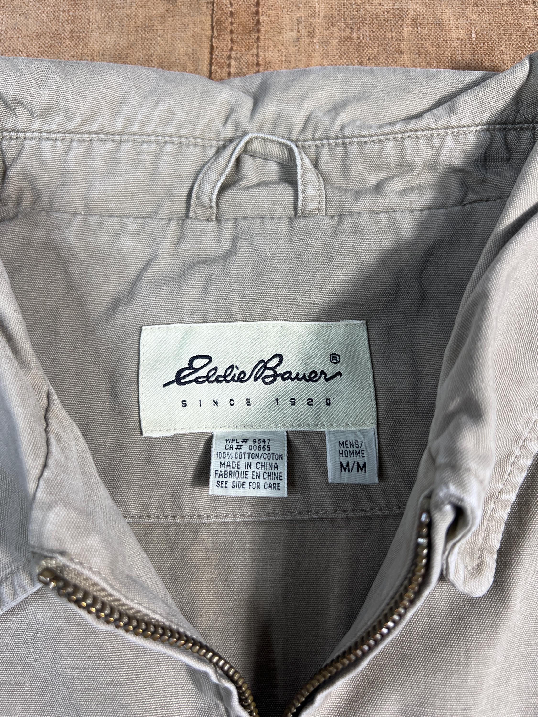 Vintage 90's Eddie Bauer Two Pocket Field Hunting Utility Canvas