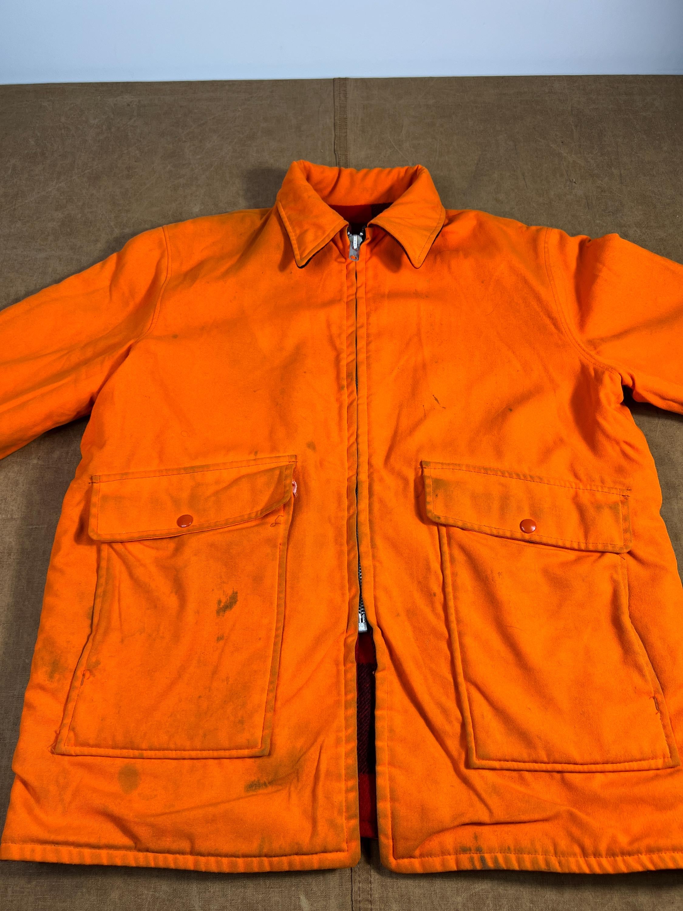 Vintage 70's 80's Reversible Woolrich Two Pocket Lumberjack
