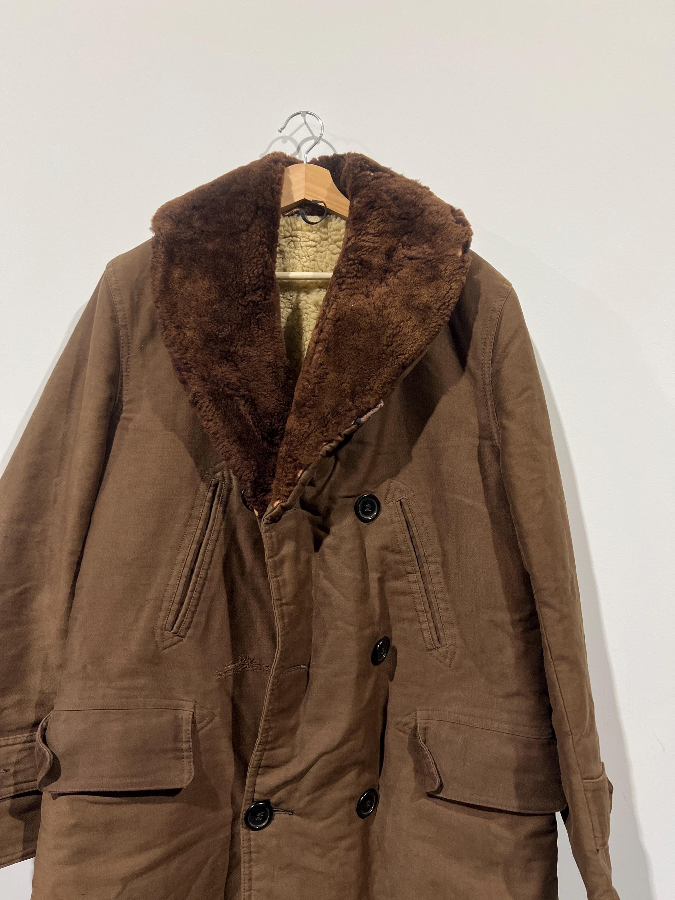 Vintage 1920's 1930's Barnstormer Jacket Four Pocket Double