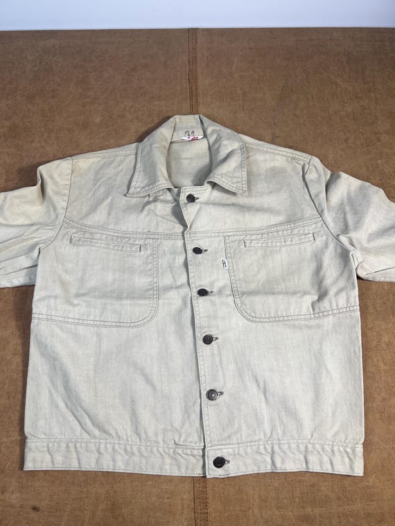 Vintage 70's Levis Two Pocket White Tab Made in USA Basic