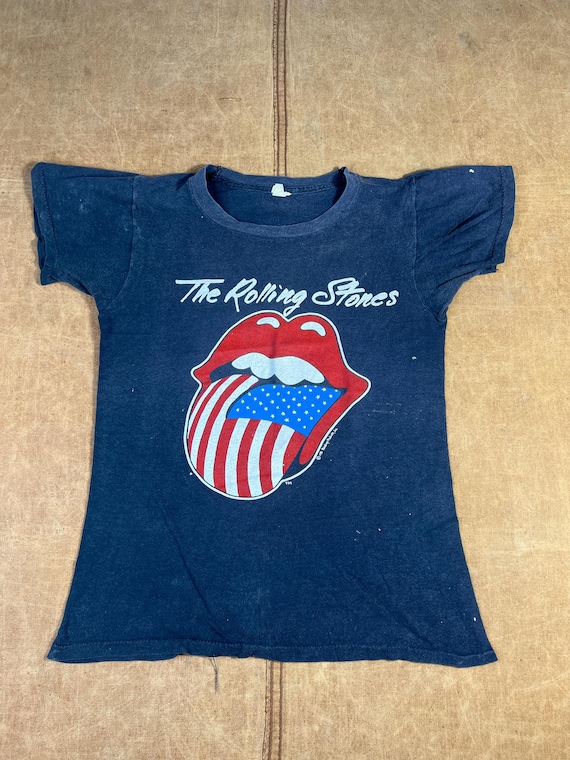 ヴィンテージ 80年代 ザ・ローリング・ストーンズ ロックTシャツ