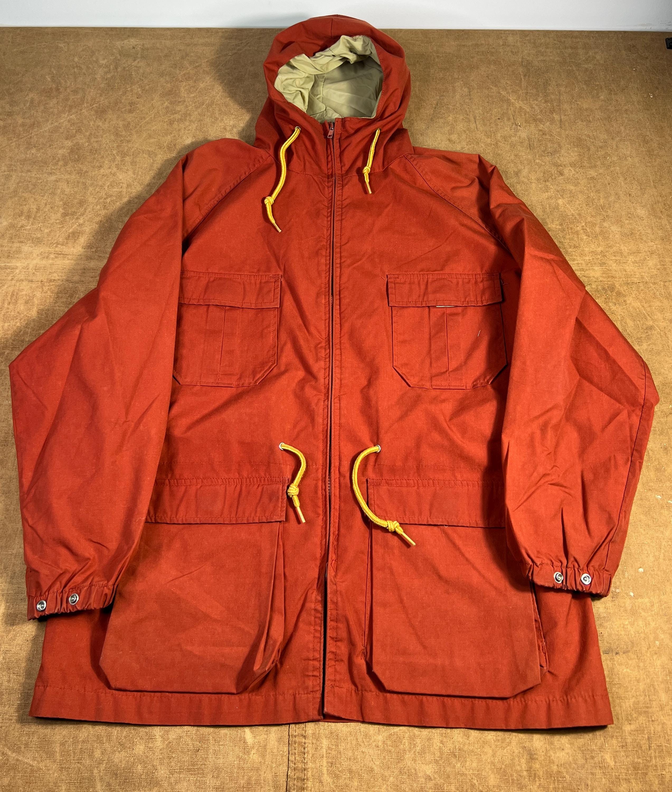 Vintage 80's Woolrich 60/40 Parka Nylon Poly Cotton Made in USA