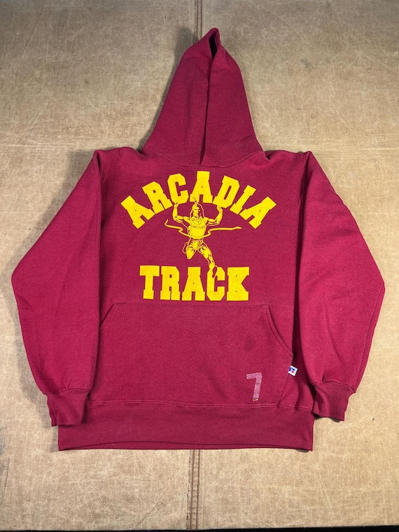 Vintage 90s Russell Athletic Arcadia Track High School California