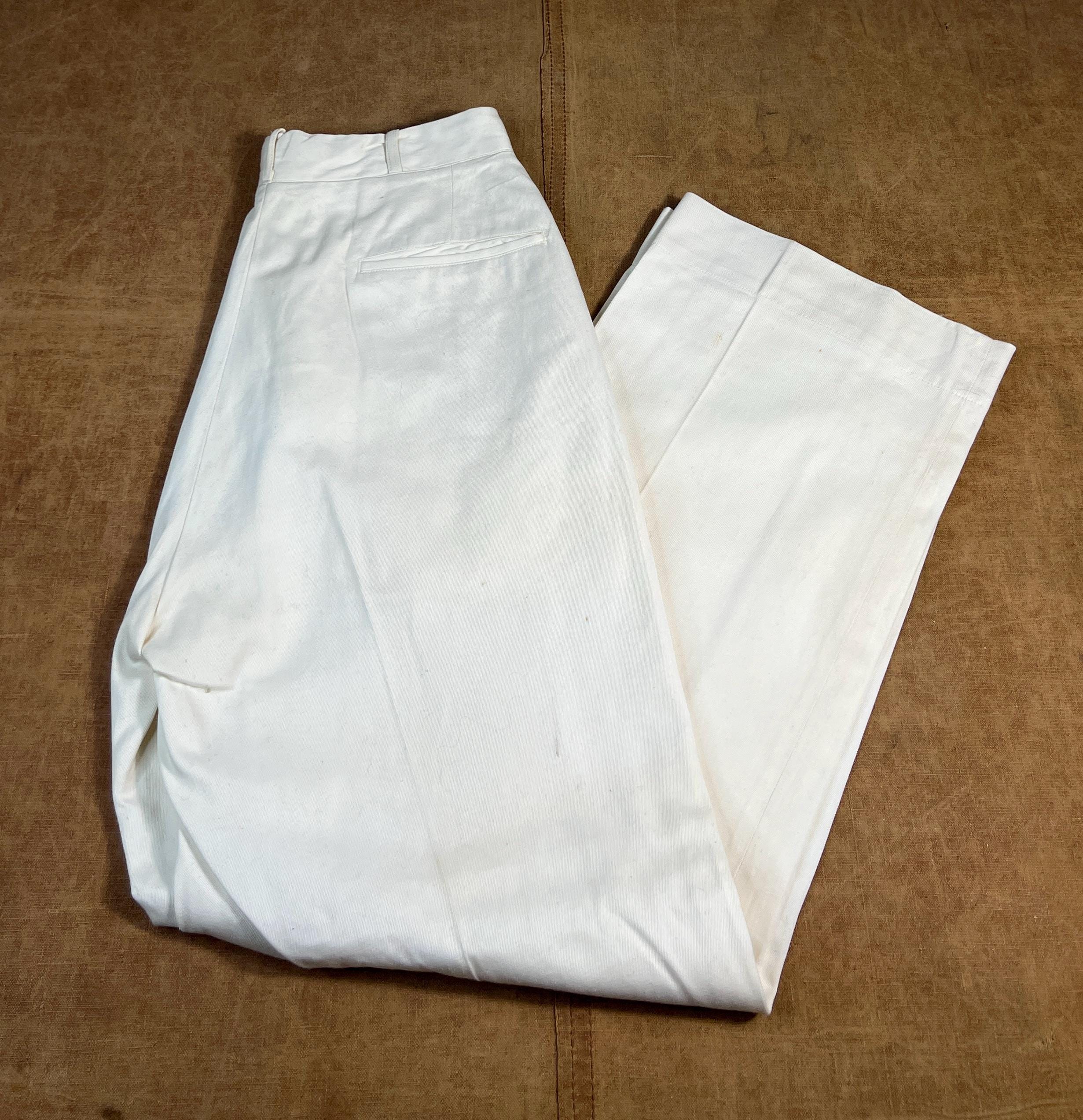 1940s navy pants - Etsy 日本