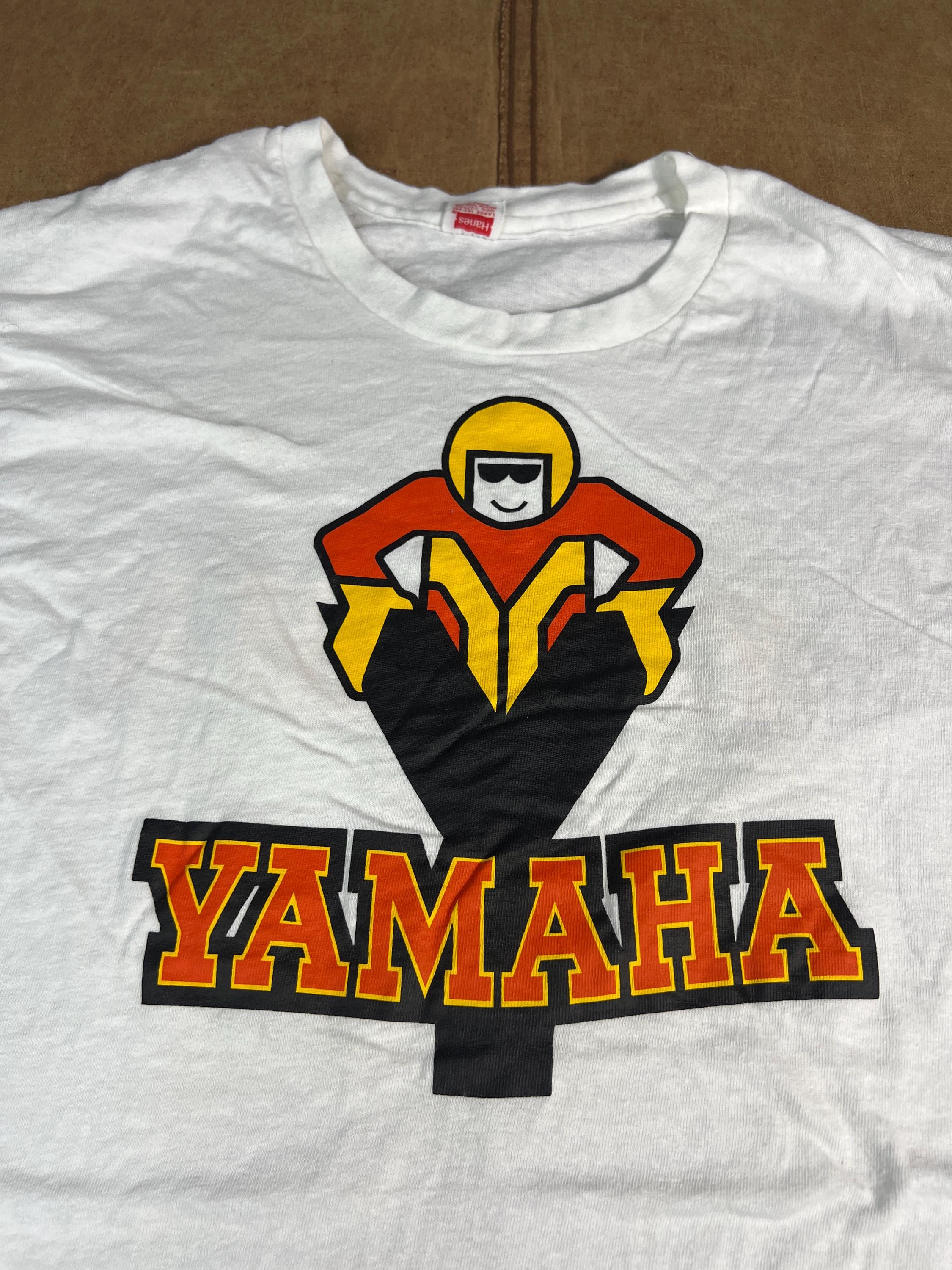 YAMAHA ヴィンテージ 70s Tシャツ Vintage 70s Yamaha Motorcycle Biker Japanese Made in USA Single