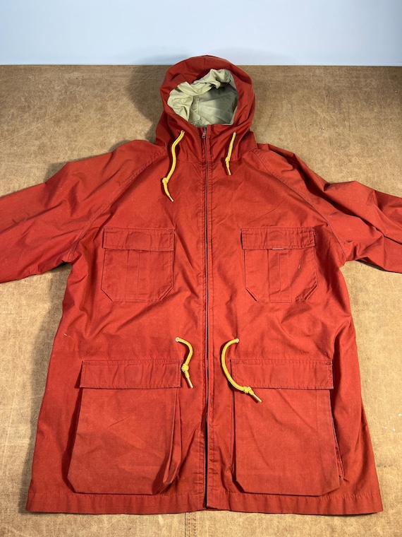 Vintage 80's Woolrich 60/40 Parka Nylon Poly Cotton Made in USA
