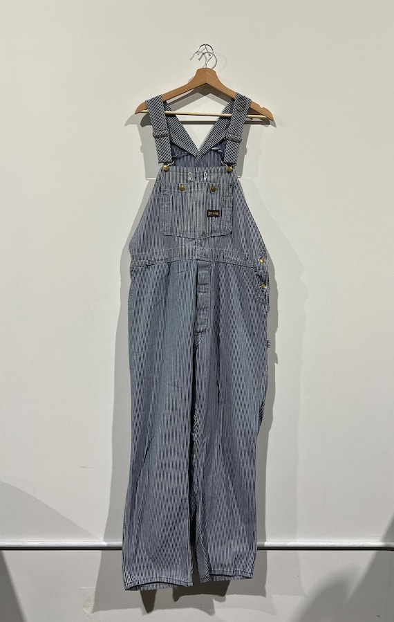 Vintage 60's 70's Big Smith Striped Pattern Union Made Workwear