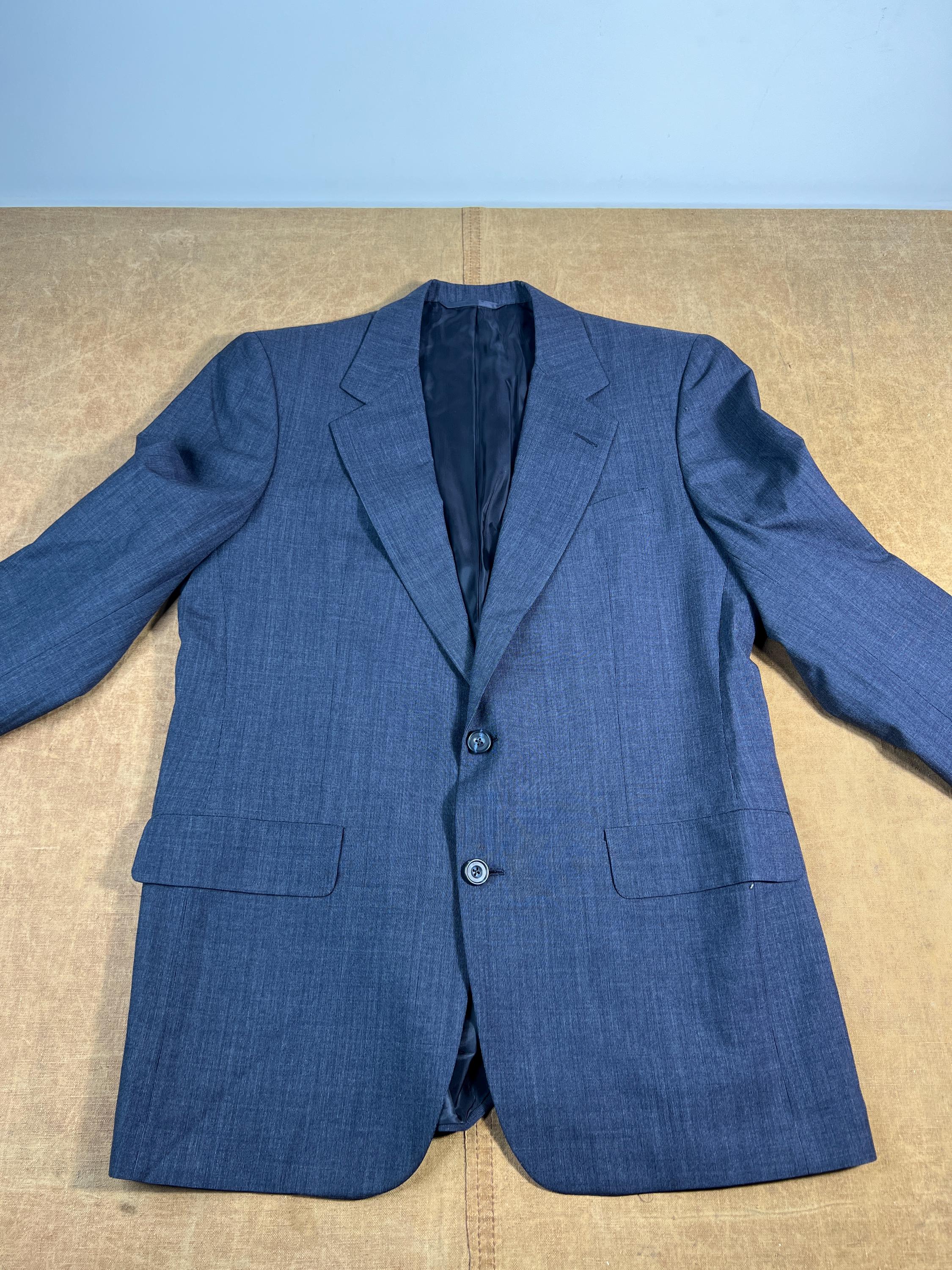 Vintage 60's Two Piece Suit Hickey Freeman Two Pocket Business