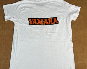 Vintage 70s Yamaha Motorcycle Biker Japanese Made in USA Single