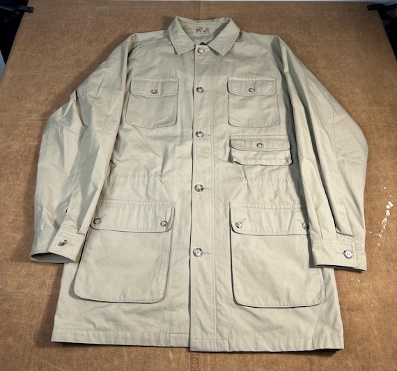 ウェア Eddie Bauer 80s-90s fishing jacket EDDIE BAUER FISHING DOWN JACKET（X-LARGE/GOOD CONDITION） - 古着屋