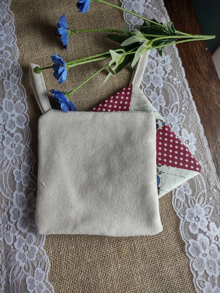 Quilt Block Potholders Etsy