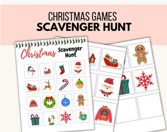 Christmas scavenger hunt indoor, holiday scavenger hunt indoor, holiday scavenger for school, Christmas scavenger hunt for school,