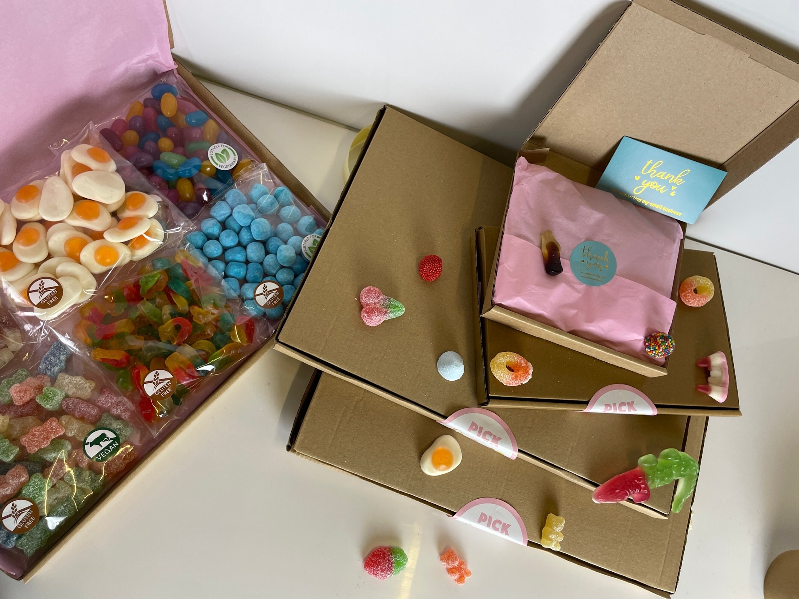 Gluten Free Letterbox Treats Dairyfree Sweets Vegan Sweets Etsy UK