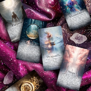 Oracle Deck | Unique Oracle Deck | Dreams of Serendipity | Indie Oracle Cards | Beginner Oracle | Affirmation Cards | Oracle Cards Deck