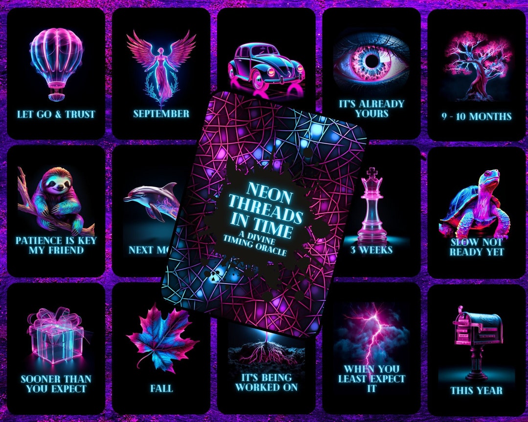 Divinity Oracle Divine Timing Deck, Beginner Oracle Deck, Tarot Oracle Card Deck ...