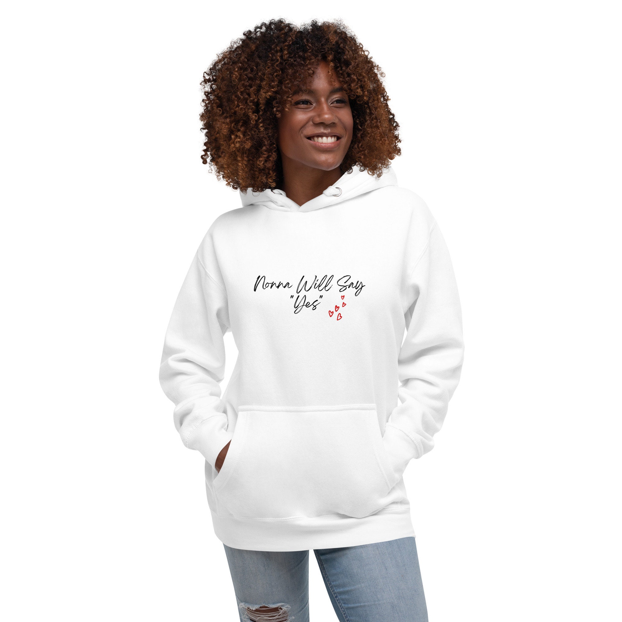 Say Yes Hoodie - Etsy