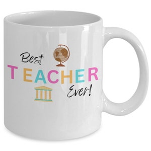 Gift for history teacher, gift mug for history teacher-best history teacher ever!