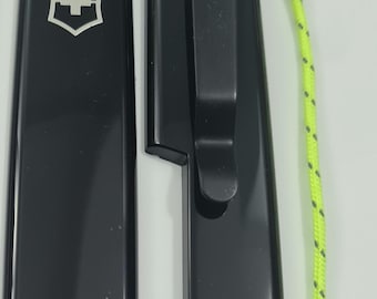 Custom modified Victorinox sak (genuine)91mm Various colours Plus Scales With Various Clips + dangler