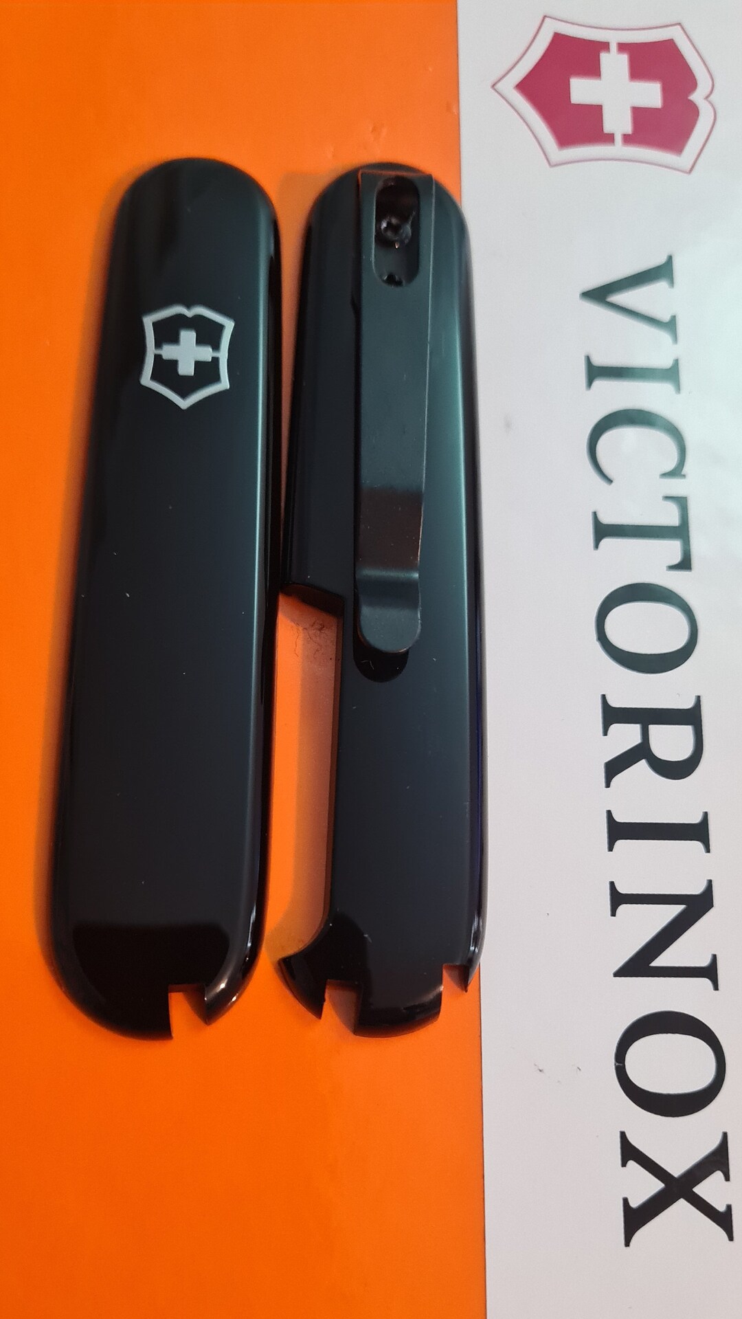 Lex Custom Victorinox 91 mm Scales V91LH347 Lizard Copper Titanium