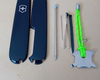 Victorinox  91mm Plus Scales + tool sets + Quattro tool &free reflective lanyard