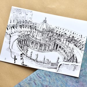 Colosseum Church - A5 postcard