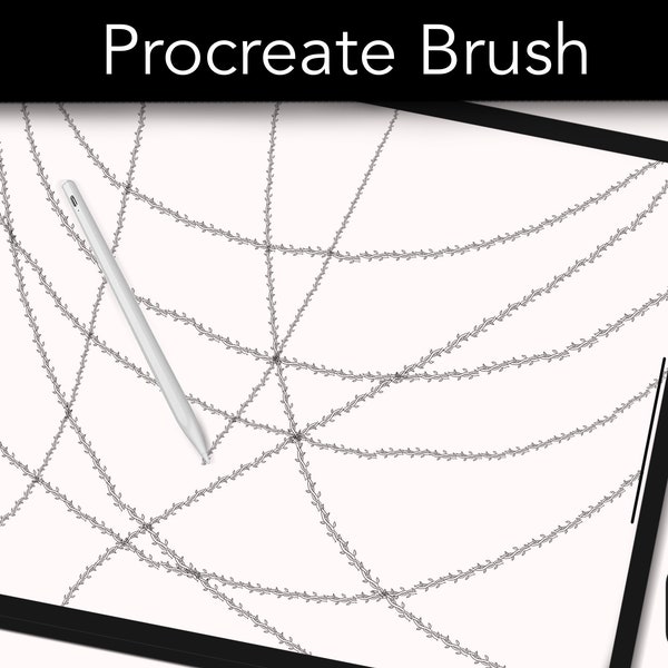 Vine Brush for Procreate