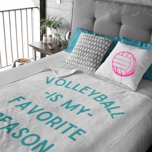 Volleyball Throw Blanket