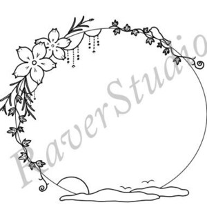 Beautiful Circle digital art SVG